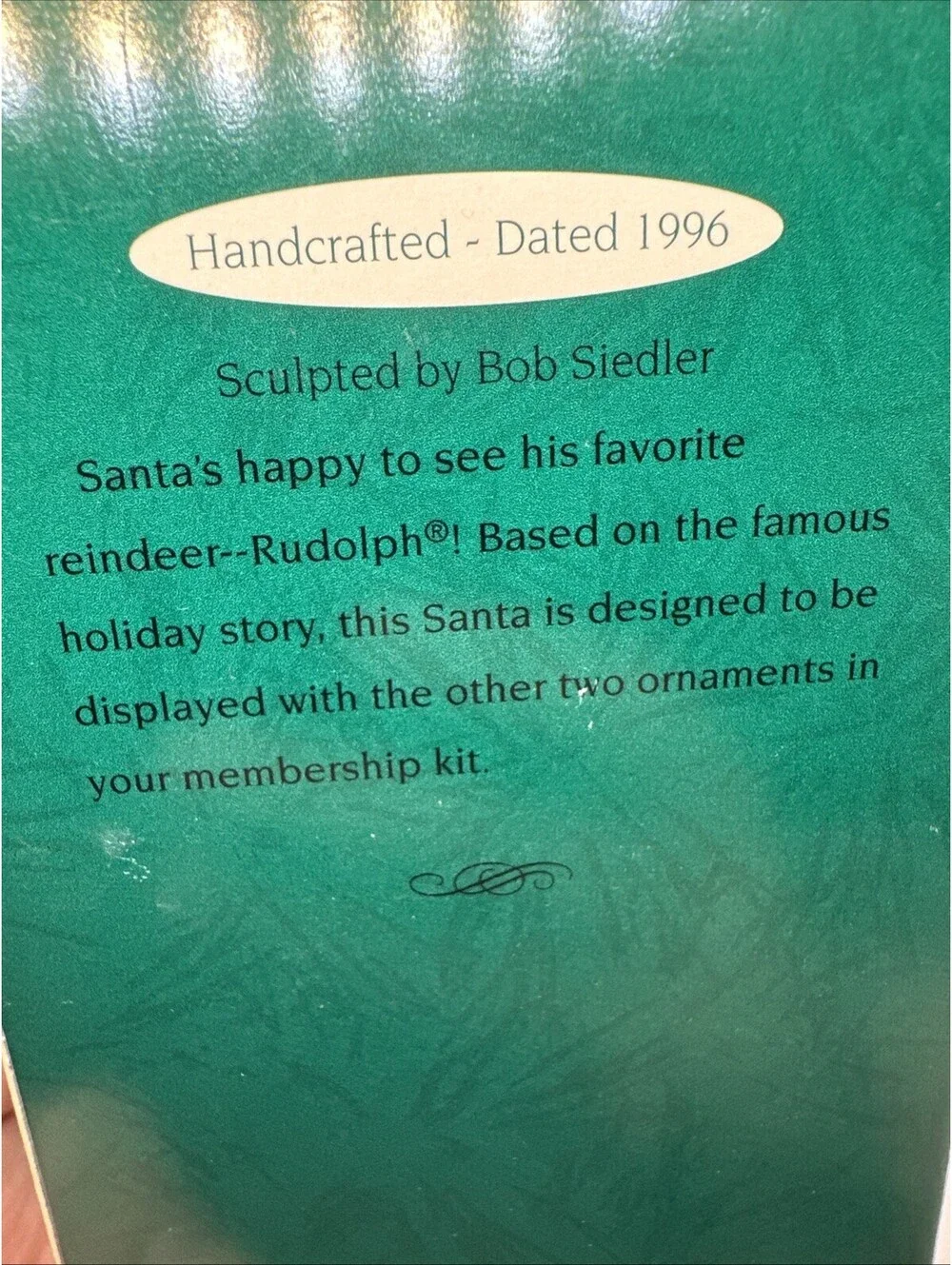 Hallmark keepsake ornament